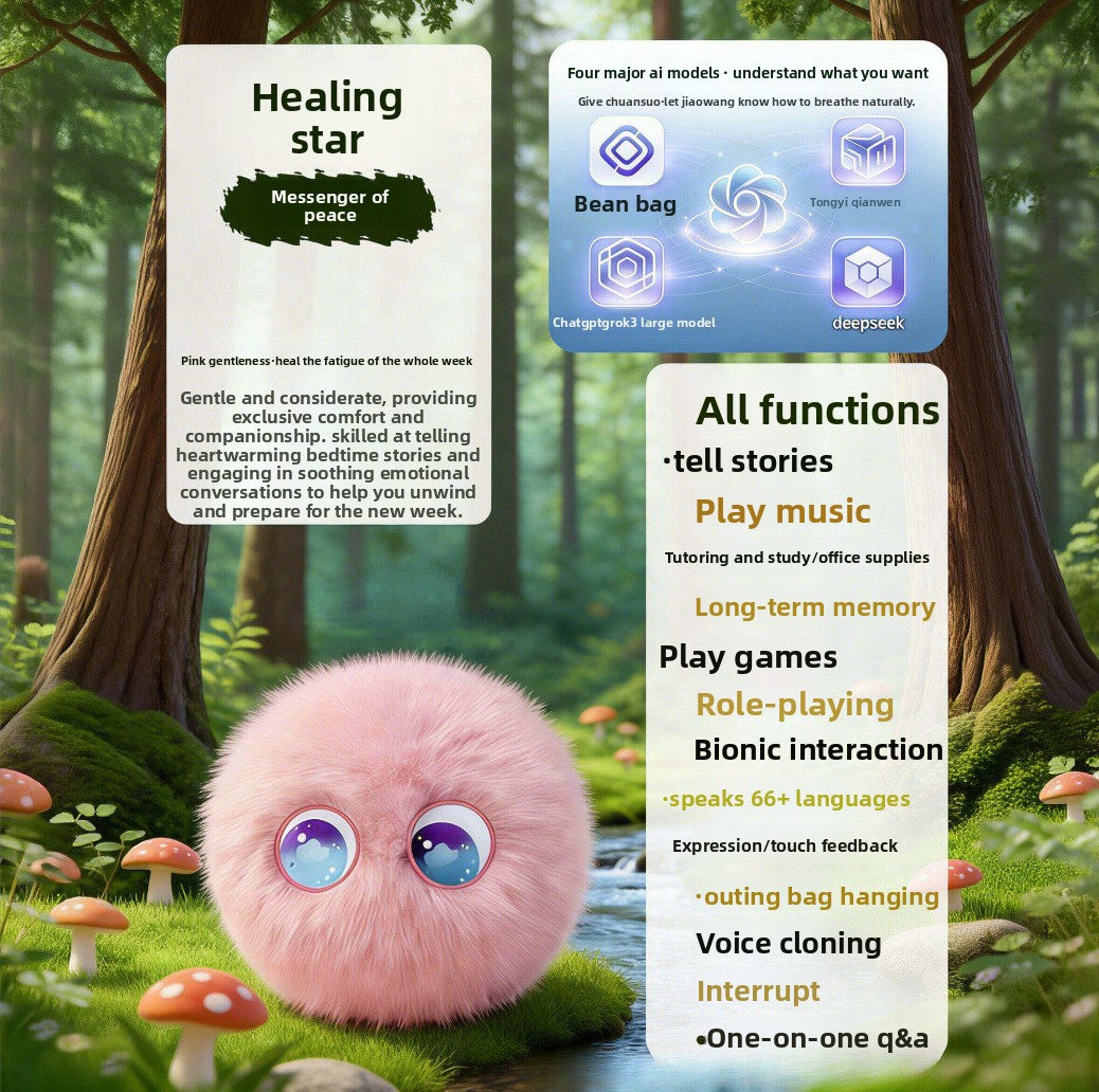 AI Interactive Plush Learning Companion