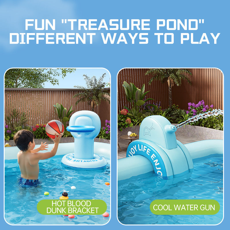 Piscina inflable engrosada para recreación familiar
