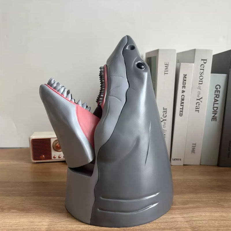 Shark-Shaped Popcorn Bucket