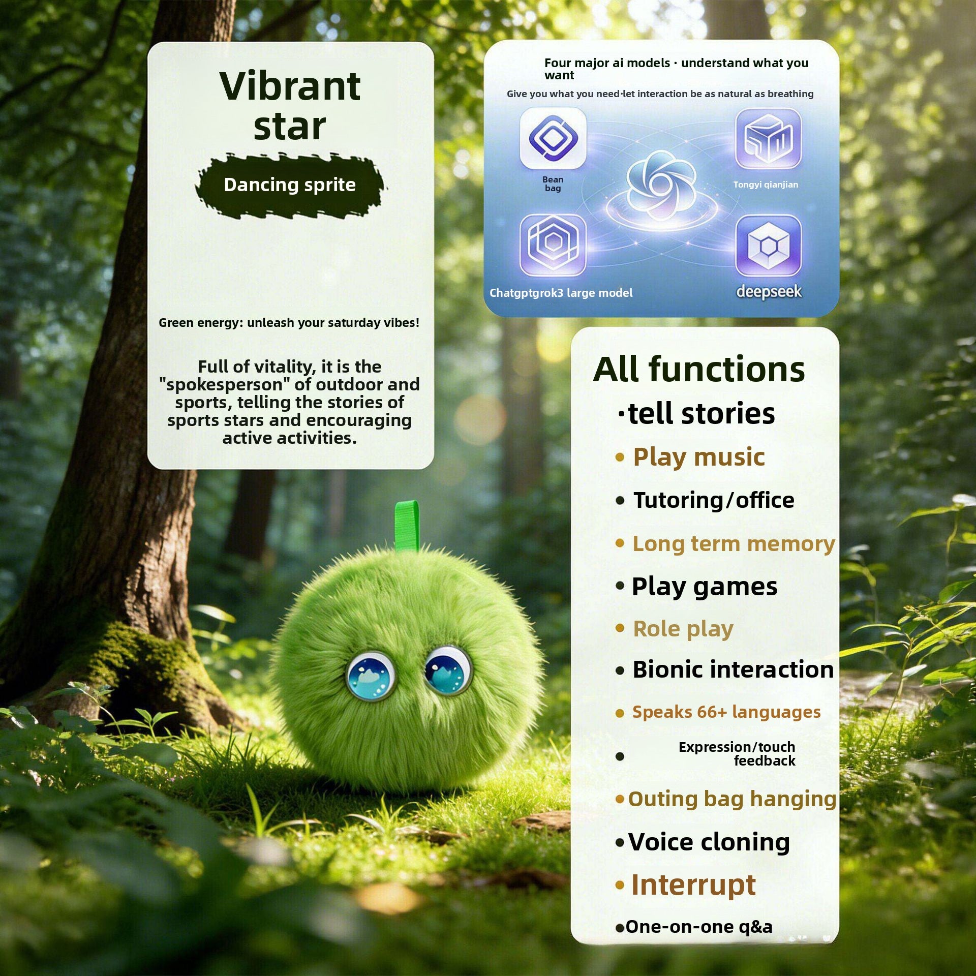 AI Interactive Plush Learning Companion