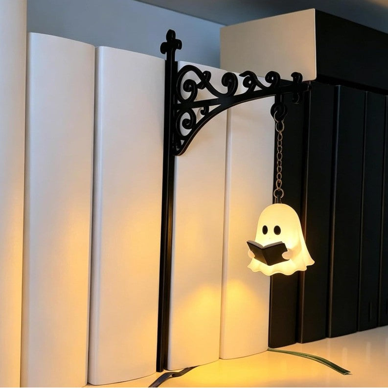 Ghost Bookshelf Lantern Iron Decorative Bookshelf Lamp