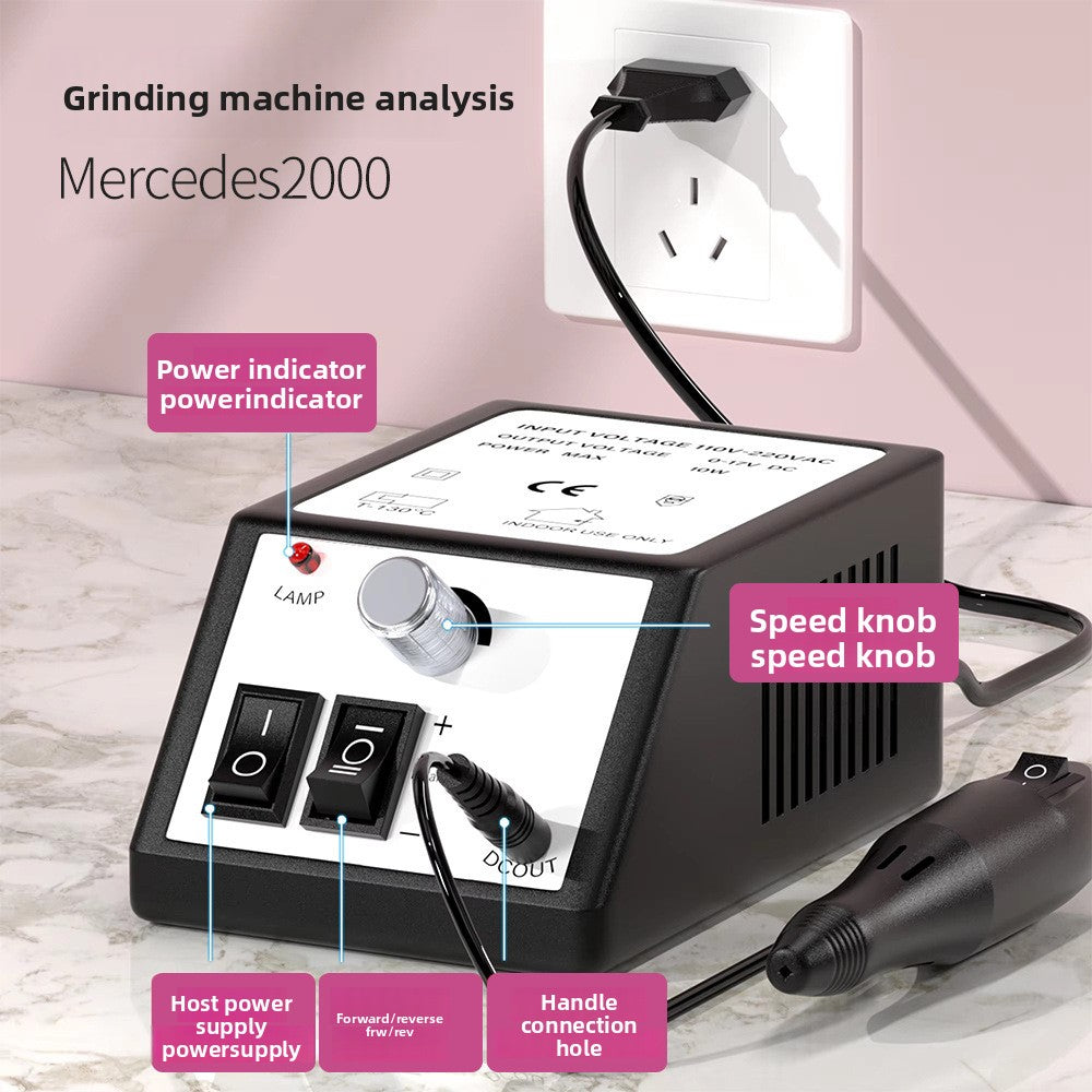 High-Power Nail Grinder Electric Pen-Style Nail File