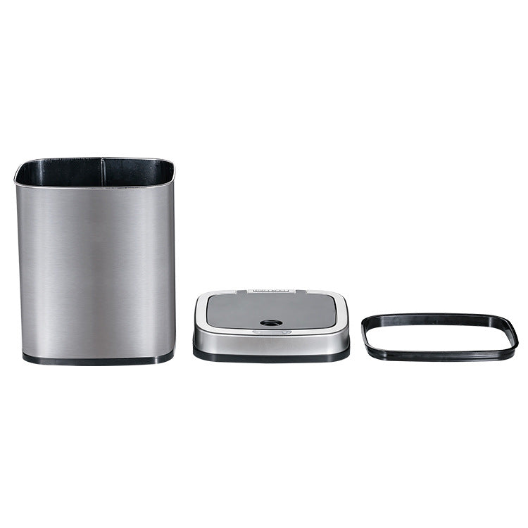 Smart Induction Stainless Steel Trash Can