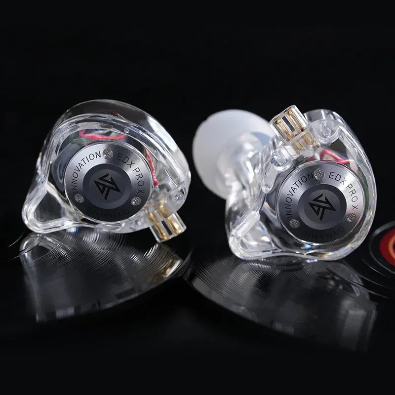 Auriculares KZ EDX PRO X con Driver Dinámico, Auriculares HIFI con Bajos, Auriculares Deportivos con Cancelación de Ruido, KZ EDX PROX ZSTX ZSN PROX EDC EDA ZVX