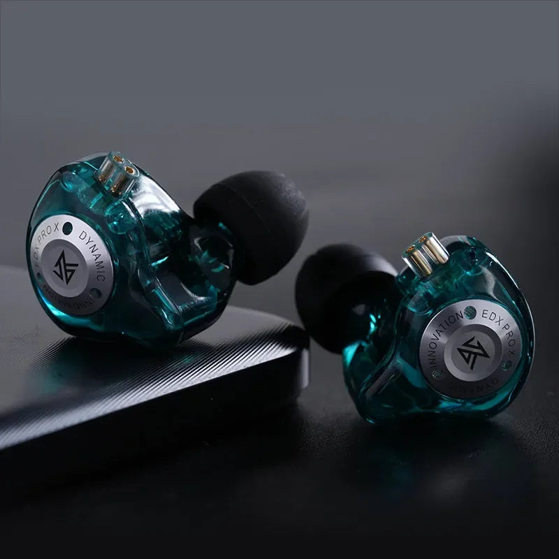 Auriculares KZ EDX PRO X con Driver Dinámico, Auriculares HIFI con Bajos, Auriculares Deportivos con Cancelación de Ruido, KZ EDX PROX ZSTX ZSN PROX EDC EDA ZVX