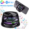 Altavoz portátil Bluetooth 5,3 G200 RGB iluminación altavoz magnético Mini HD calidad de sonido 6 H reproductor de música soporte magnético para teléfono