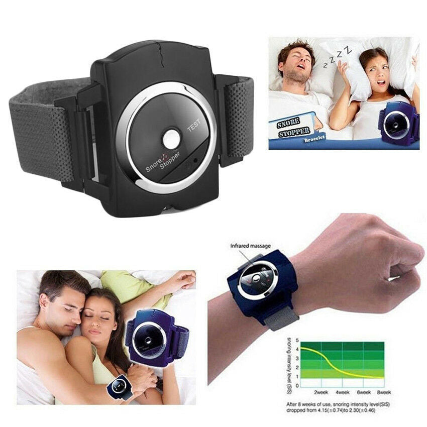 Wrist Electronic Snoring Stopper with Infrared Technology