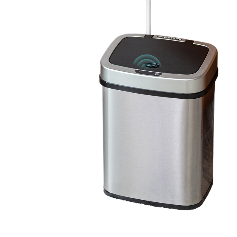 Smart Induction Stainless Steel Trash Can