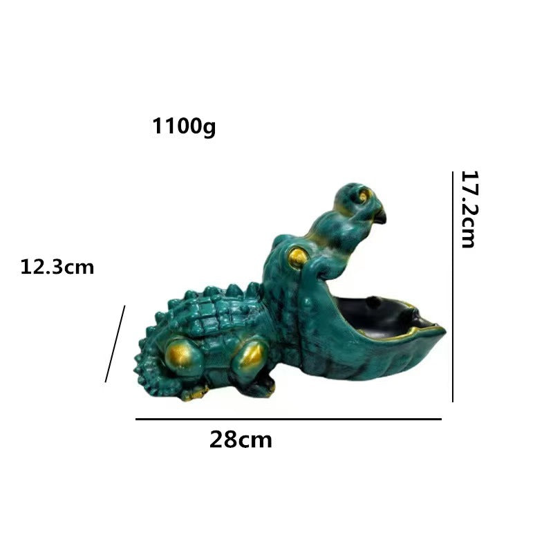 Hippo Statue Candy Key Bowl