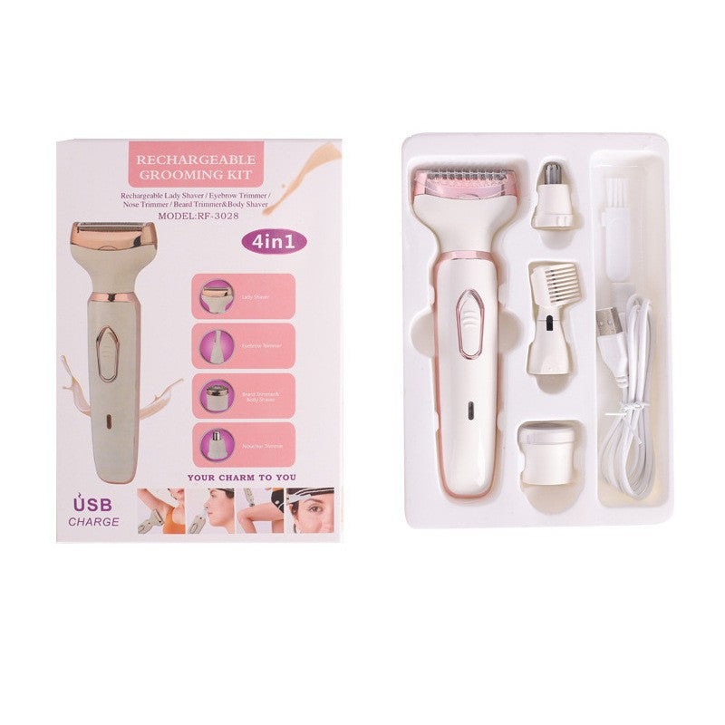 Multifunctional Electric Hair Trimmer with Digital Display