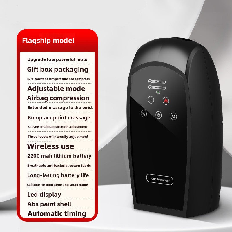 Hand Massager with Heating and Compression