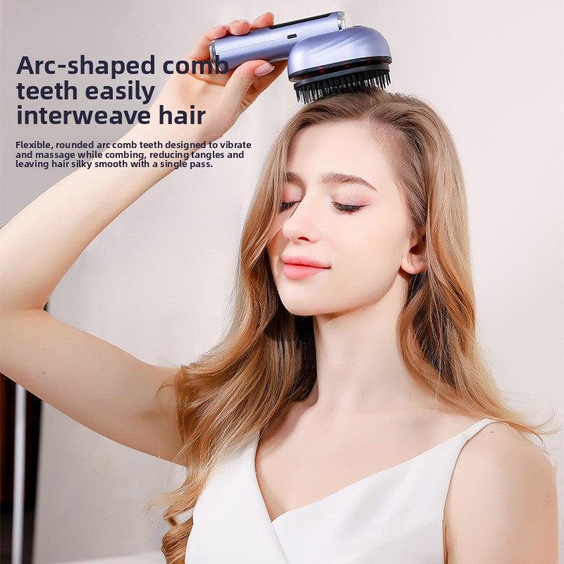 Electric Massage Comb with Spray and Red Light