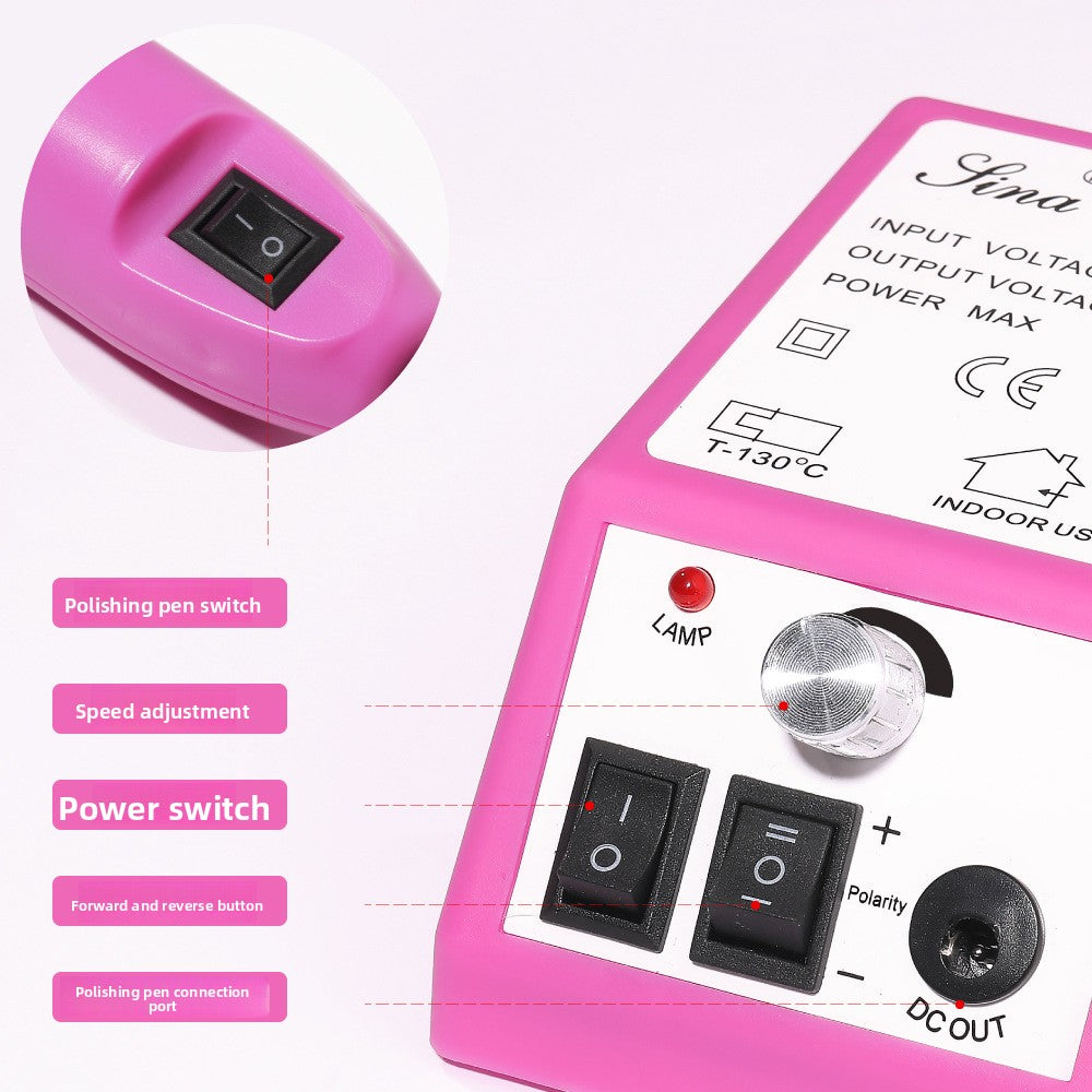 High-Power Nail Grinder Electric Pen-Style Nail File