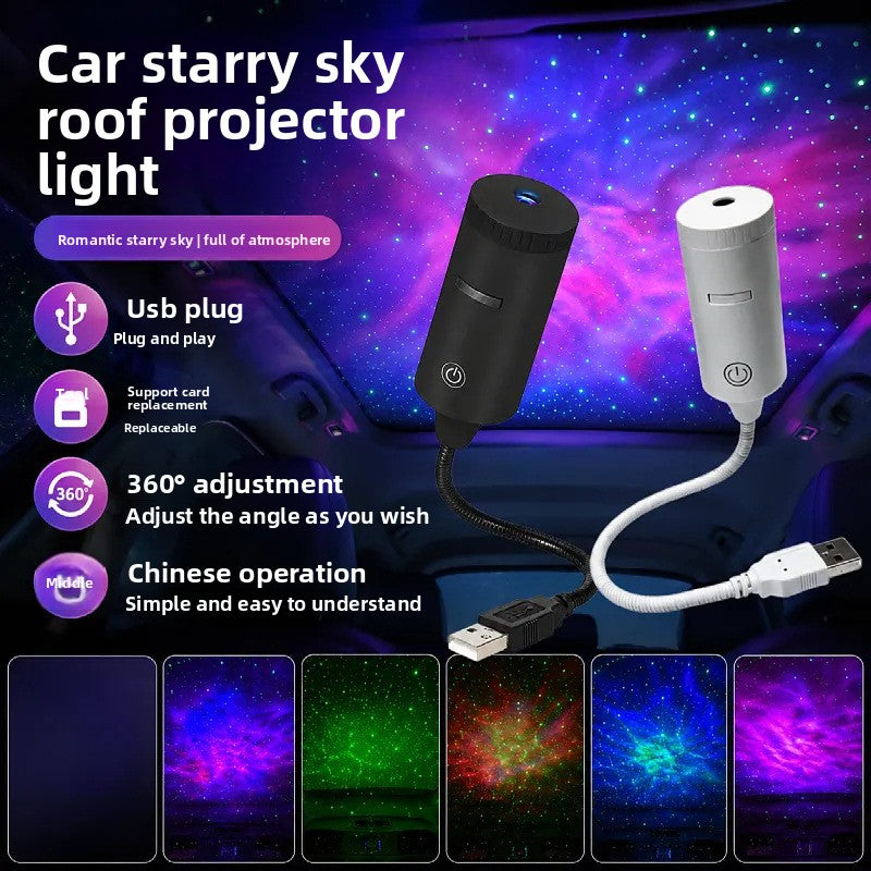 Car Mounted Starry Sky Projection Light