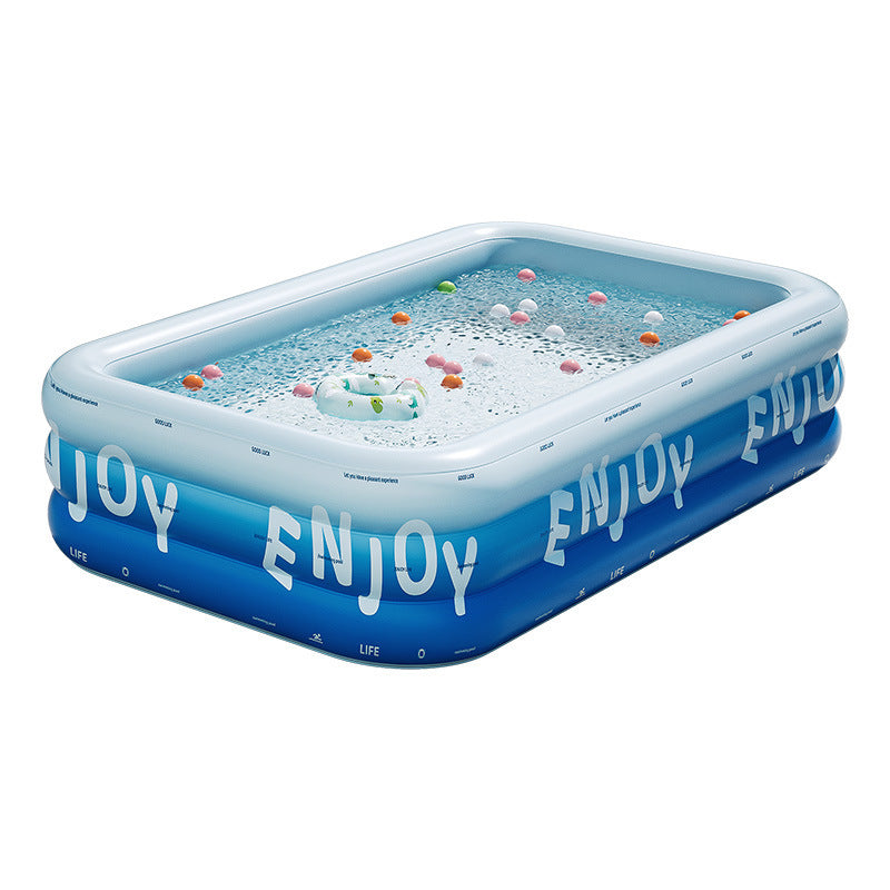 Piscina inflable engrosada para recreación familiar